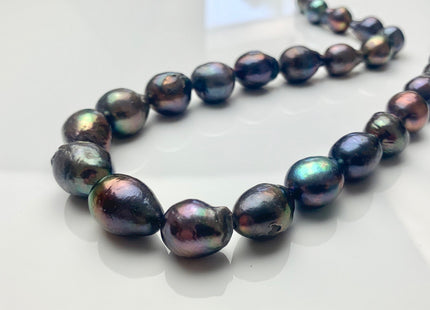 12x15-15x18mm or 14x17-17x23mm Rainbow Peacock Baroque Freshwater Pearl Beads Genuine High Luster Quality Baroque Pearls #P1704