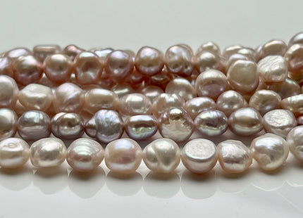 8 mm 10 mm AA Natural Pink Or Pale Pink Nugget Freshwater Pearl Beads Natural Pink Color Freshwater Pearls #1403