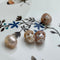 One Piece 9x11-13mm Hand Carved Skull Freshwater Pearl Beads Genuine Natural Pink Top Half Drilled Pearl For DIY Earring Pendant #P1838