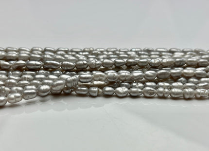 4x6 mm Gray Color Keshi Nugget Freshwater Pearl Beads Very Rare Genuine Freshwater Tiny Keshi Rice Nugget Pearls #P1869