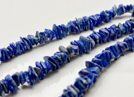 8-12 mm Natural Dark Blue Color Lapis Gemstone Beads Irregular Chips Shape Genuine Dark Blue Color Lapis Gemstone Loose Beads #4011
