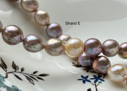 One-Of-A-Kind 13-18 mm AAAAA Very Rare Large Baroque Pearl Beads Genuine Super High Luster Natural Mauve Pink Baroque Edison Pearls #P2129