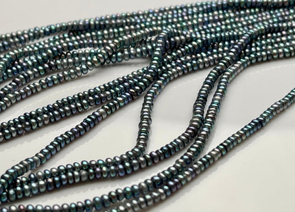 2.5-3mm AAAAA High Luster Peacock Button Freshwater Pearl Genuine Peacock Freshwater Pearls, High Luster Tiny Peacock Button Pearl #P2140