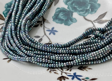 2.5-3mm AAAAA High Luster Peacock Button Freshwater Pearl Genuine Peacock Freshwater Pearls, High Luster Tiny Peacock Button Pearl #P2140