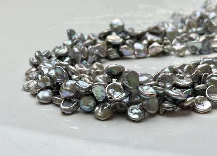 8-9 mm 9-10 mm AA Gray Color Keshi Freshwater Pearls Top Drilled Keshi Pearl Beads High Luster Genuine Keshi Freshwater Pearls #P2147