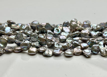 8-9 mm 9-10 mm AA Gray Color Keshi Freshwater Pearls Top Drilled Keshi Pearl Beads High Luster Genuine Keshi Freshwater Pearls #P2147