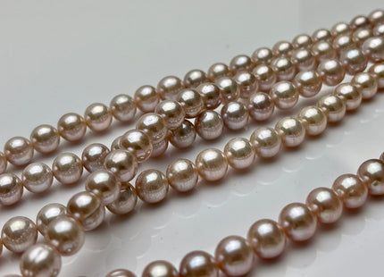8 mm AAA Extra Shiny Natural Pink Perfect Round Freshwater Pearls Genuine Natural Pearl Beads High Luster Pink Bridal Pearls #P2209
