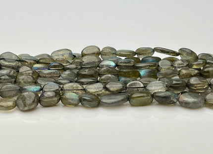 5-6x8 mm Natural Labradorite Gemstone Beads Genuine Natural Color Nugget Shape Labradorite Loose Beads 13 Inches Strand #4149