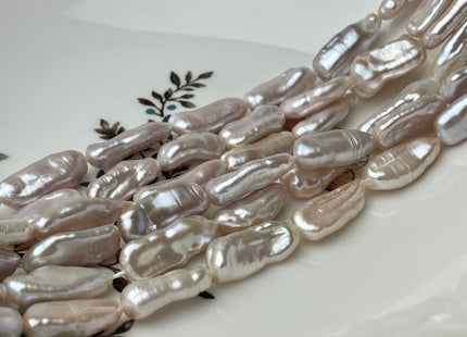 8-10x18-25 mm AAA Natural Mauve Pink Biwa Stick Freshwater Pearls Genuine Very Rare High Luster Stick Pearl Beads #P2236