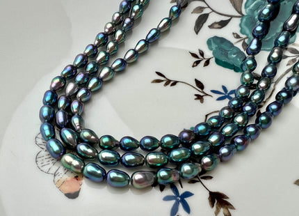 5-5.5 mm AAAA Rainbow Peacock Color Super High Luster Baby Edison Baroque Freshwater Pearl Beads Genuine Small Edison Pearls #P2252