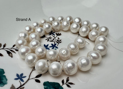 11-11.5mm AA Natural White Round Freshwater Pearls Genuine High Luster Natural Pearl Beads Lustrous Cultured Freshwater Pearls P2277