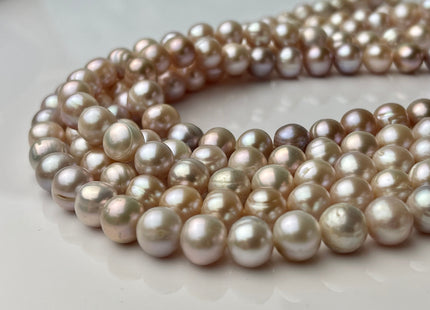 8.5-9 mm Natural Pink Potato Freshwater Pearl Beads Genuine Natural Pink Freshwater Potato Pearl Beads #1386