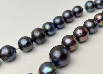 12-17.5mm Graduated Peacock Baroque/Edison/FlamingBall Freshwater Pearl Beads Genuine Freshwater Jumbo Baroque Pearl Beads #1049