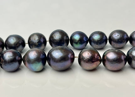 12-17.5mm Graduated Peacock Baroque/Edison/FlamingBall Freshwater Pearl Beads Genuine Freshwater Jumbo Baroque Pearl Beads #1049