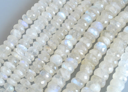 5mm 6mm 7mm 8mm 9mm 10mm AAA 100% All Natural Top Quality Rainbow Moonstone Beads Genuine Translucent Color Moonstone 8 Inches #2080