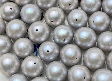 ONE Piece Rare AAAA 11.5-13 mm Top Quality High Luster Full Drilled Gray Color Edison Freshwater Pearls Genuine Cultured Edison Pearl #P1988