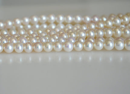 6-6.5mm AAA Natural Round Freshwater Pearls Genuine Natural Pearl Beads Lustrous Pearl #817
