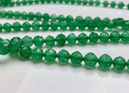 7-8 mm AAA Natural Faceted Star Cut Aventurine Gemstone Beads Genuine Faceted Aventurine Gemstone Loose Beads #2312