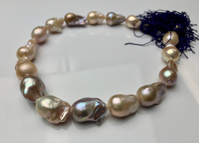 17 x 22-22 x 26 mm AAA Limited Edition High Luster Natural Jumbo Baroque Freshwater Pearls High Quality Genuine Natural Pearl #360