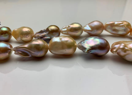 17 x 22-22 x 26 mm AAA Limited Edition High Luster Natural Jumbo Baroque Freshwater Pearls High Quality Genuine Natural Pearl #360
