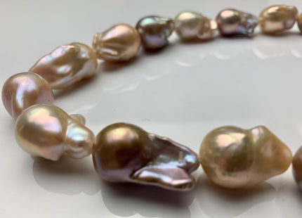 17 x 22-22 x 26 mm AAA Limited Edition High Luster Natural Jumbo Baroque Freshwater Pearls High Quality Genuine Natural Pearl #360