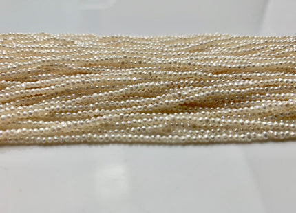 1.5 mm AA Tiny Freshwater Pearl Beads Seed Pearls Natural White Freshwater Potato Pearl Beads Tiny Seed Pearls #1207