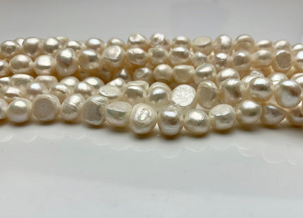 WHOLESALE 9-10 mm Natural White Nugget Freshwater Pearl Beads Genuine Natural Color Freshwater Nugget Pearls #1784