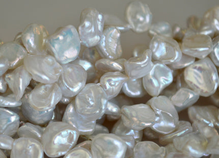 8-9x10-12 mm AAA Natural White Keishi Freshwater Pearls Top Drilled Keishi Pearl Beads High Luster Natural Cultured Keishi Pearls #352