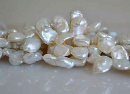 8-9x10-12 mm AAA Natural White Keishi Freshwater Pearls Top Drilled Keishi Pearl Beads High Luster Natural Cultured Keishi Pearls #352