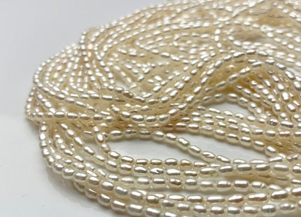 2-2.5x3.5 mm AAAA Natural White Rice Tiny Seed Freshwater Pearls High Luster Very Rare Genuine Natural High Luster Freshwater Pearls #P1480