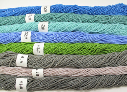 3-3.5 mm Faceted Rondelle Czech Crystal Seed Beads 64 Colors to Select #541