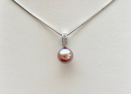 One Piece 925 Sterling Silver/Gold Pendant Setting Finding For Half Drilled Pearl Genuine Sterling Silver W/CZ Pendant DIY Jewelry #10036