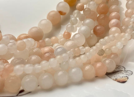 4mm 6mm 8mm 10mm 12mm Smooth Round Peach Pink Aventurine Gemstone Beads Soft Pink Aventurine Loose Beads 15.5 Inches Strand #3233