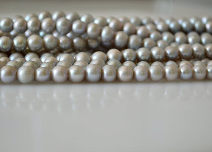 8-8.5mm Large Hole Freshwater Pearl Beads Round/Potato Shape Hole 2mm #788