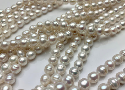 WHOLESALE 8 mm Gray Or Natural White Baby Edison Baroque Freshwater Pearls Beads Genuine Freshwater Edison Pearls #1434
