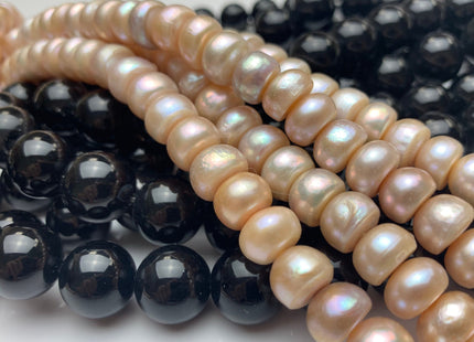 10 mm Natural Pink Round Button Freshwater Pearl Beads Genuine Natural Color Freshwater Button Pearls #1610