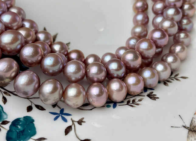 11-13.5mm AAA Very Rare Dark Mauve Pink Baroque Edison Pearl Genuine Natural Top Quality Potato Shape Edison Pearl #P2249