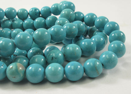 WHOLESALE 8 mm Smooth Round White OR Blue Howlite Jasper Gemstone Beads, Round Smooth Howlite Beads #498