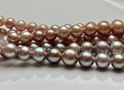 8.5-10mm 12-13.5mm AAA Half Strand Large Hole Rare Multi Mauve Pink Edison Baroque Pearl Beads Hole Size 2.2 Edison Pearl #P1972
