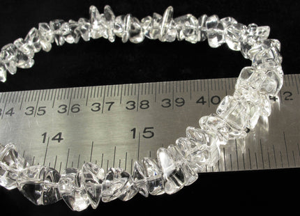 7-12 mm AAA Top Quality Clear Quartz Chip Beads Natural Clear Rock Crystal Chips Gemstone Beads Genuine Crystal Quartz Chips #490