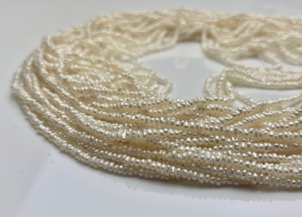 1.5-2.5mm Natural White Tiny Seed Freshwater Pearl Beads Natural White Genuine Freshwater Pearl Beads Rare Tiny Seed Pearls #36