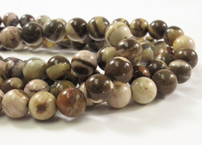 8 mm Smooth Round Australian Agate Semi Precious Beads, Natural Gemstone Beads, Round Smooth Natural Australian Agate Beads #403