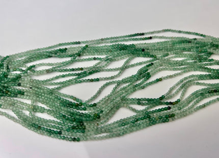 2.5 mm AAA Faceted Round Tiny Green Strawberry Quartz Gemstone Beads Genuine Natural Pink Loose Beads 15.5 Inches Strand #4208