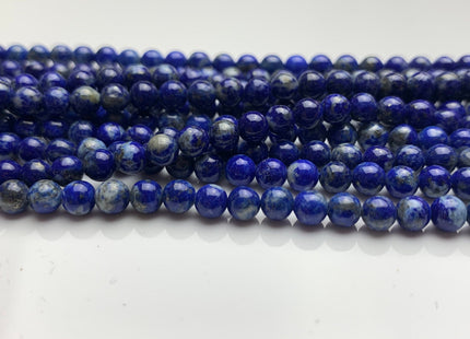 2 mm 3 mm 4 mm Smooth Round Natural Lapis Gemstone Beads Natural Blue Color Quality Round Shape #2237