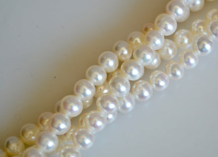 6-6.5mm AAA Natural Round Freshwater Pearls Genuine Natural Pearl Beads Lustrous Pearl #817