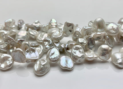 7-9x10 mm AAA Natural White Keshi Freshwater Pearls Top Drilled Keshi Pearl Beads High Luster Genuine Natural Keshi Pearl #P1665