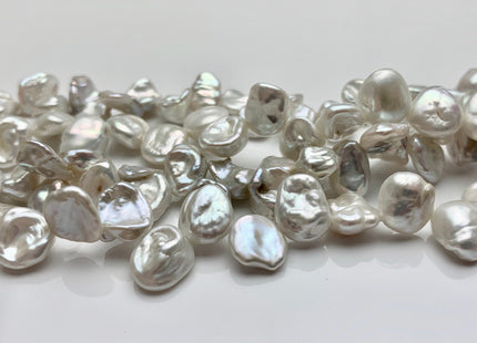 7-9x10 mm AAA Natural White Keshi Freshwater Pearls Top Drilled Keshi Pearl Beads High Luster Genuine Natural Keshi Pearl #P1665