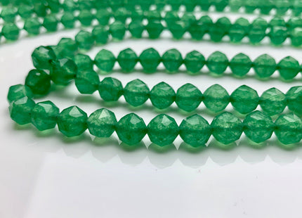 7-8 mm AAA Natural Faceted Star Cut Aventurine Gemstone Beads Genuine Faceted Aventurine Gemstone Loose Beads #2312