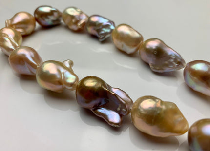 17 x 22-22 x 26 mm AAA Limited Edition High Luster Natural Jumbo Baroque Freshwater Pearls High Quality Genuine Natural Pearl #360