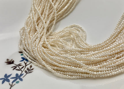 1.5 mm AA Tiny Freshwater Pearl Beads Seed Pearls Natural White Freshwater Potato Pearl Beads Tiny Seed Pearls #1207